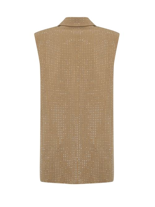 Gilet Tenerina con strass PINKO | 105920 A2XUC73